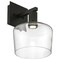 Access Lighting Port Nine Chardonnay, Chardonnay LED Wall Sconce, Matte Black Finish, Clear Glass 63144LEDD-MBL/CLR - alternate 2